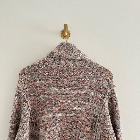 Anthropologie Pilcro Cowl Neck Multi Fleck Chunky Knit Sweater S - Picture 9 of 9